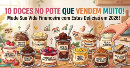 10 Doces no Pote que Vendem Muito: Para Lucrar em 2026