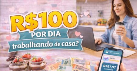 Como Ganhar 100 reais por dia Trabalhando de Casa