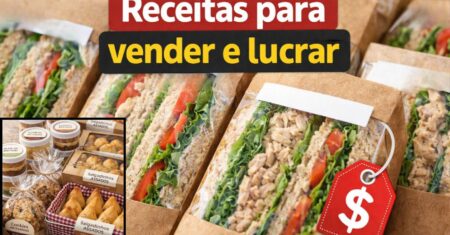 Receitas para Vender e Lucrar: Renda Extra em 2026